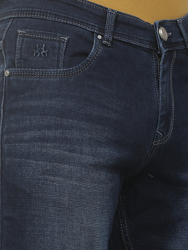 Tailored Azure Blue Straight Jeans