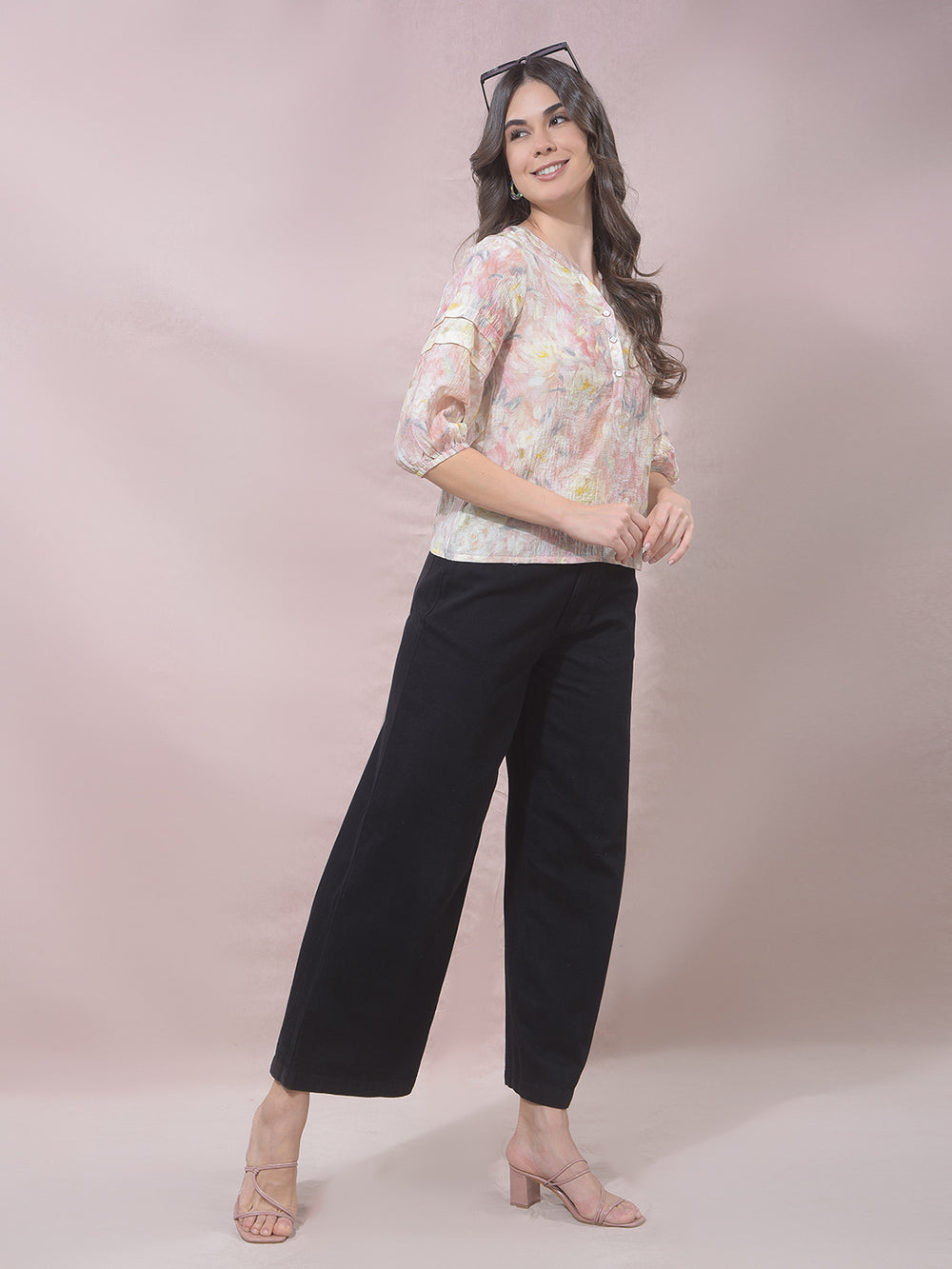 Black 100% Cotton Loose Fit Jeans