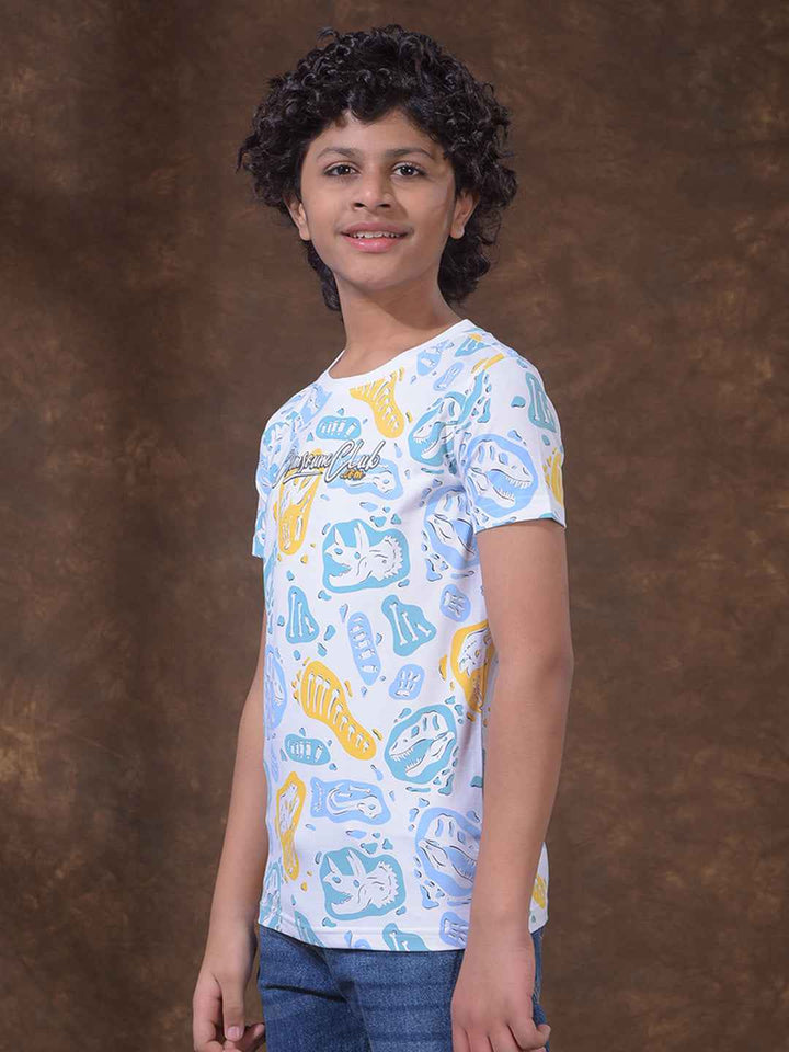Multi-Color Printed T-Shirt