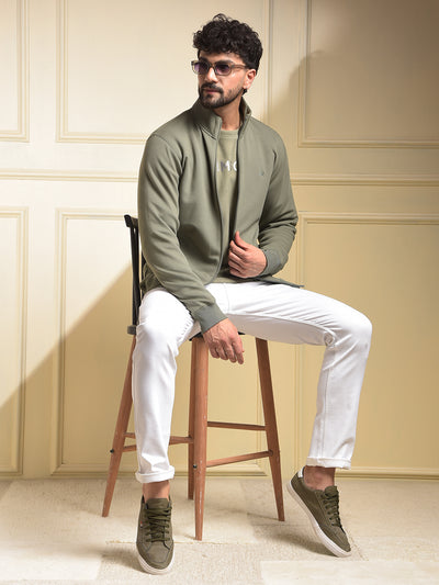 Minimalist Full Zip Sweatshirt