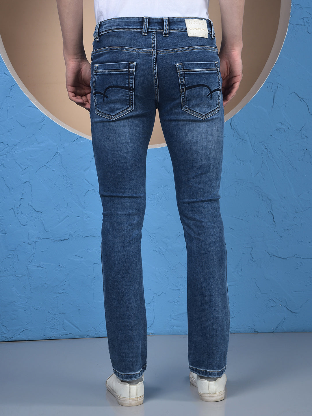 Blue Jeans-Men Jeans-Crimsoune Club