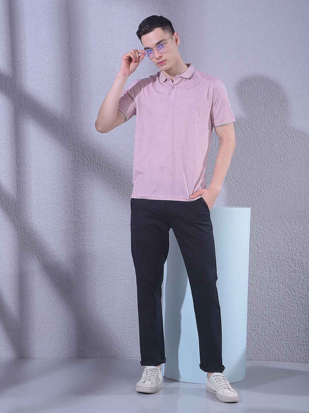 Pink Printed T-Shirt