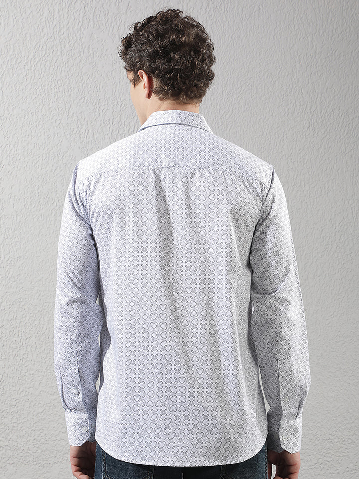 White Polka Dots Shirt