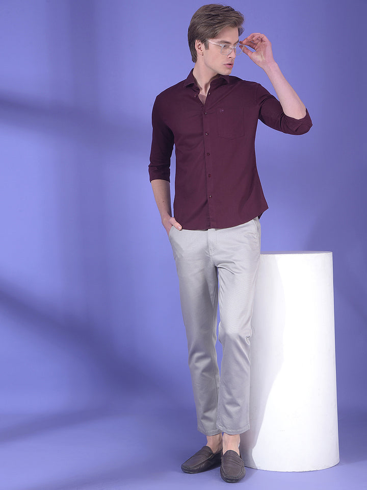 Burberry Wine Shirt