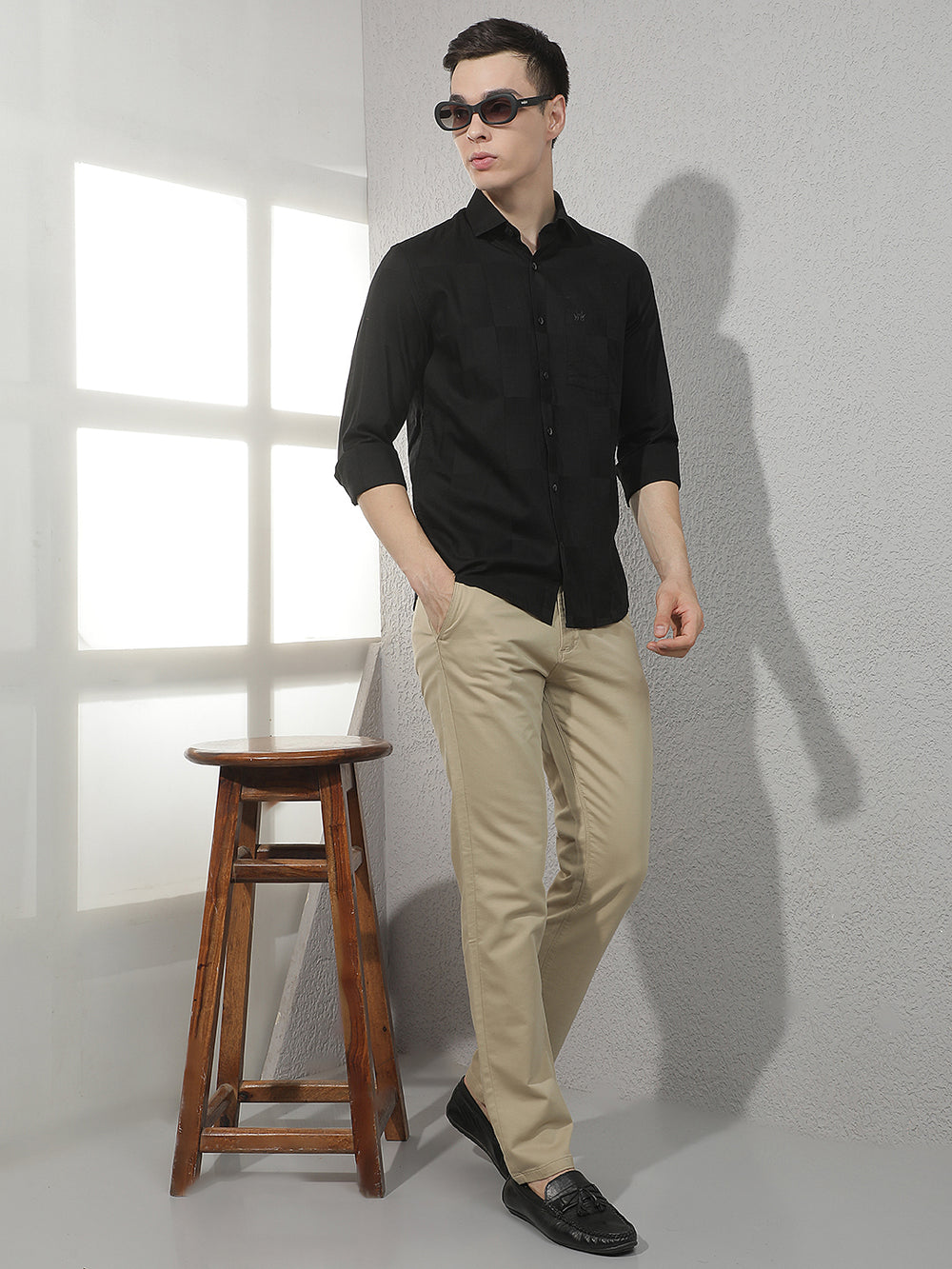 Black 100% Cotton Shirt