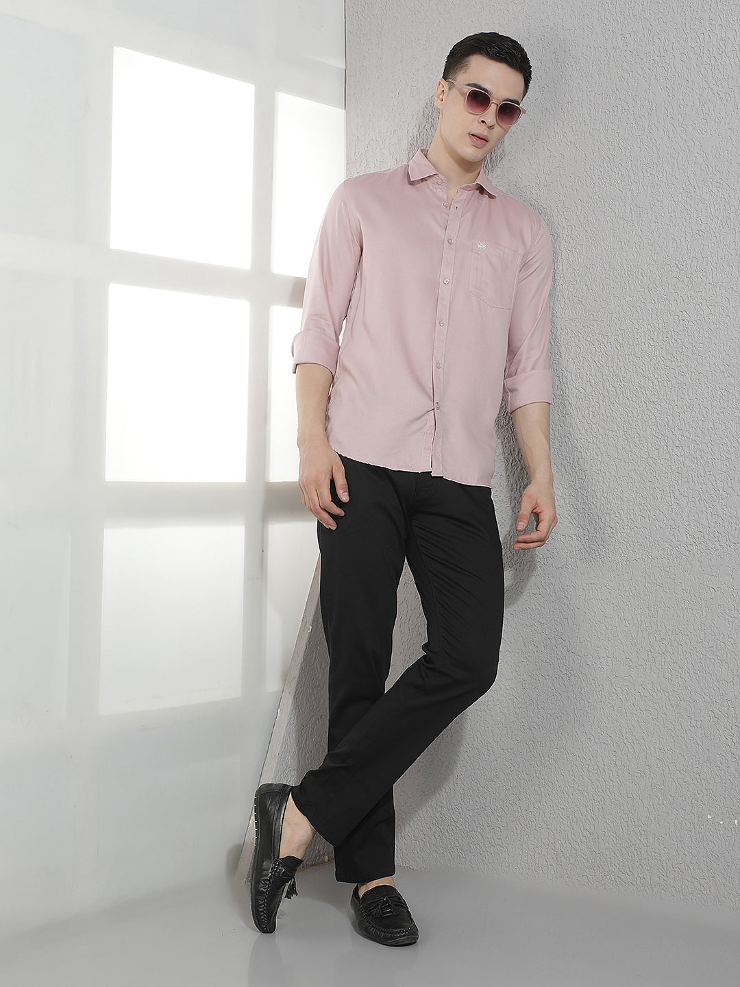 Black Straight Trousers