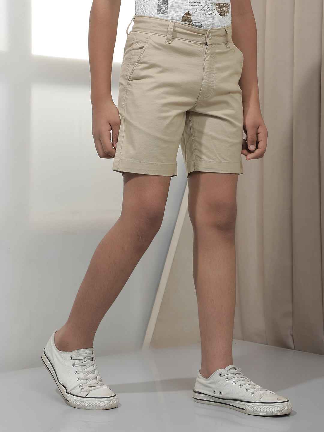 Warm Beige Urban Shorts