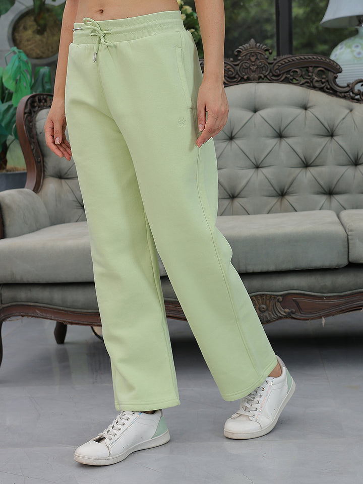 Relaxed Leaf Green Trackpants