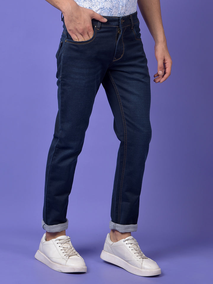 Essential Navy blue Jeans