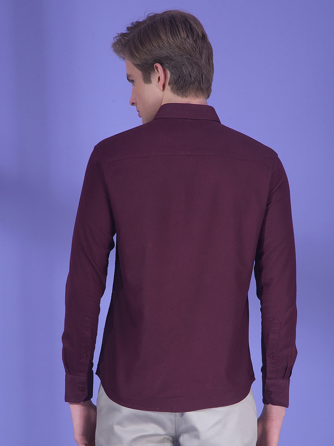 Burberry Wine Shirt