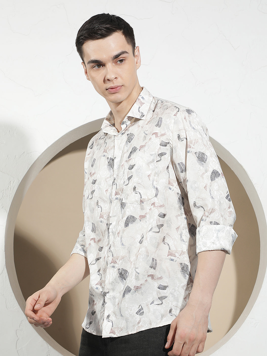 Signature Multi-Color Printed Shirt
