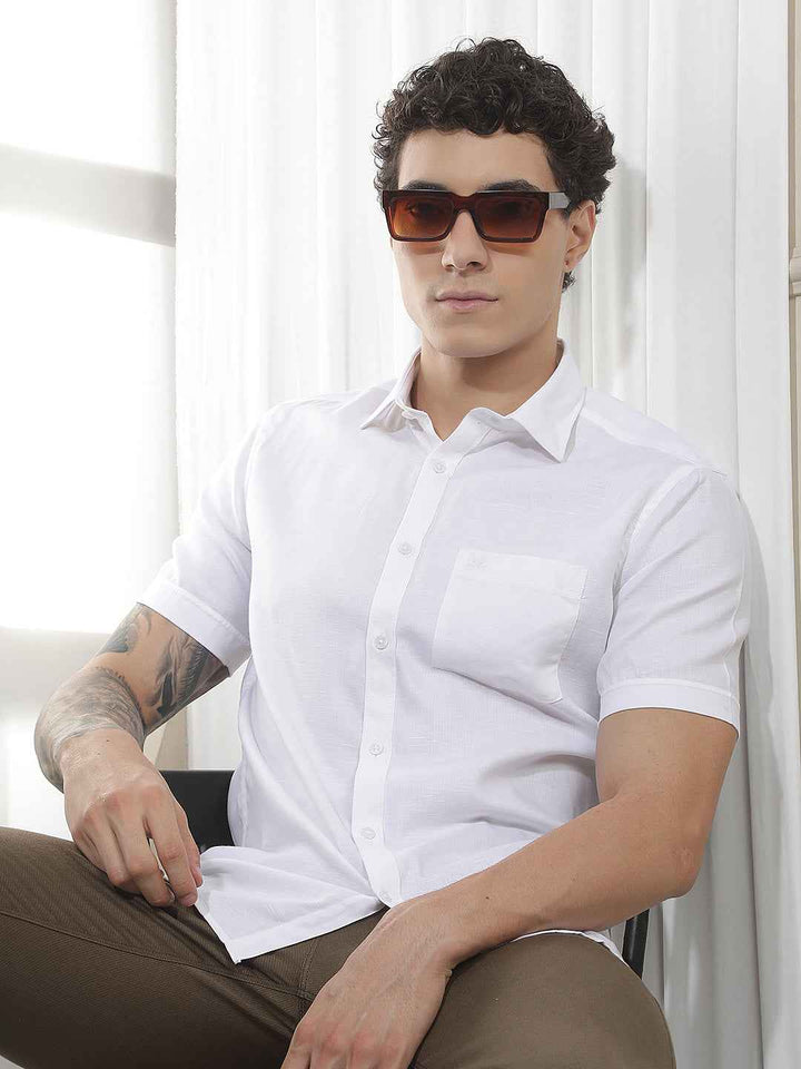 Classic White Casual Shirt