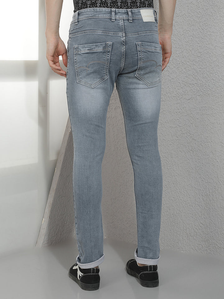 Modern Stone Gray Tinted Jeans