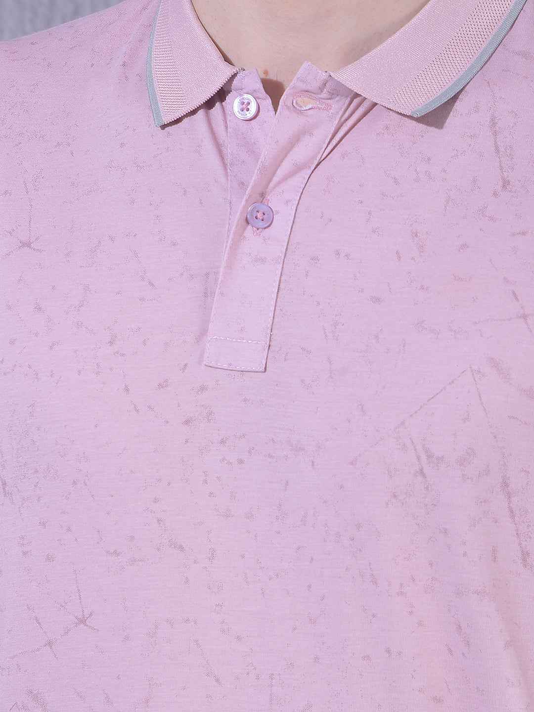 Pink Printed T-Shirt