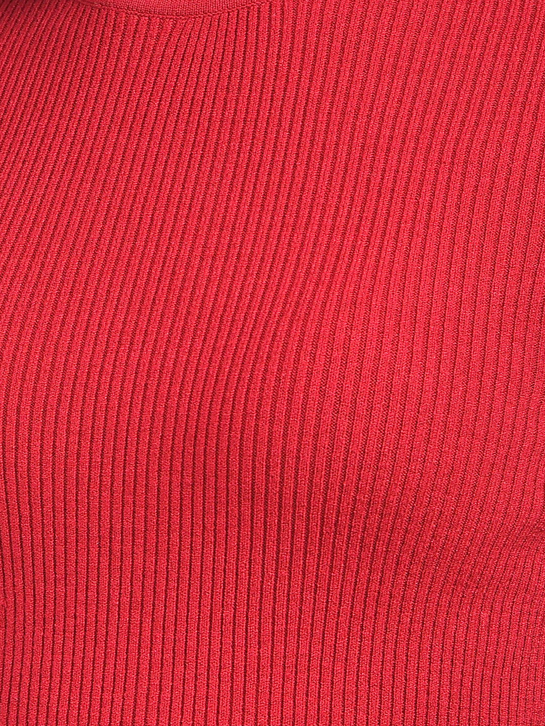 Maroon High Neck Sweater