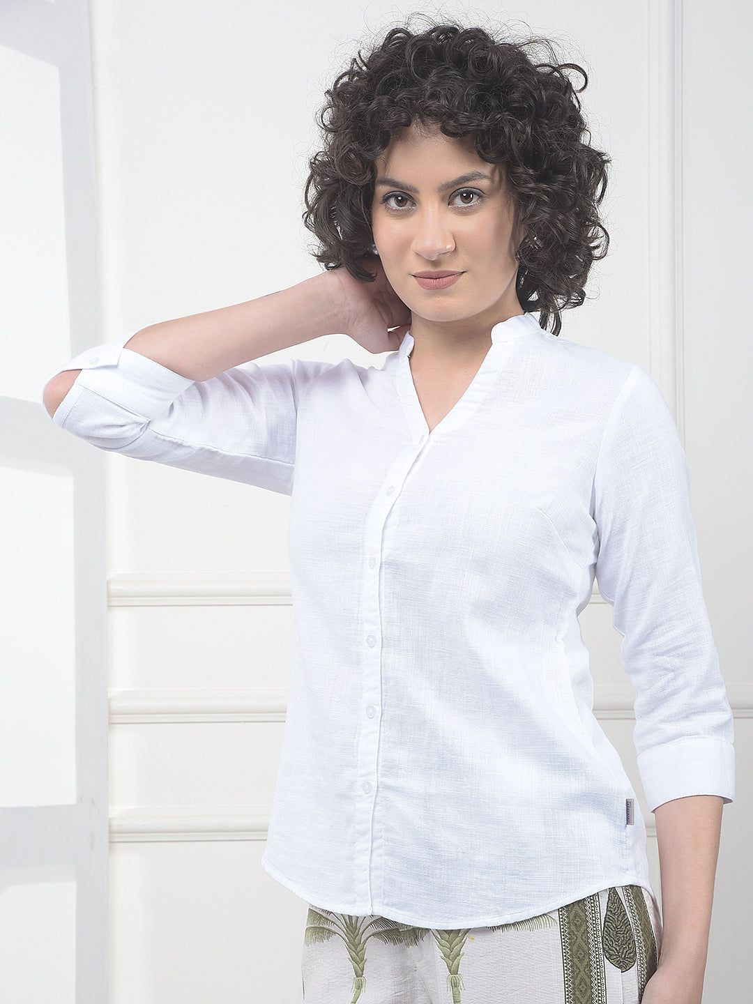 White 100% Cotton Shirt