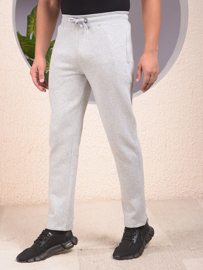 Grey Comfortable Knitted Trackpants