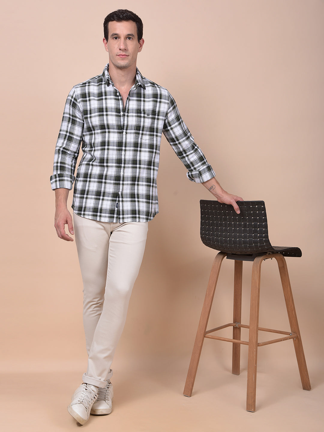 Urban Straight Beige Jeans