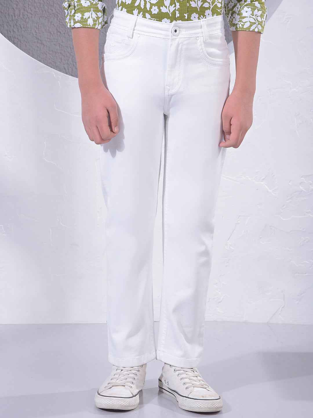 Ivory White Urban Fresh Jeans