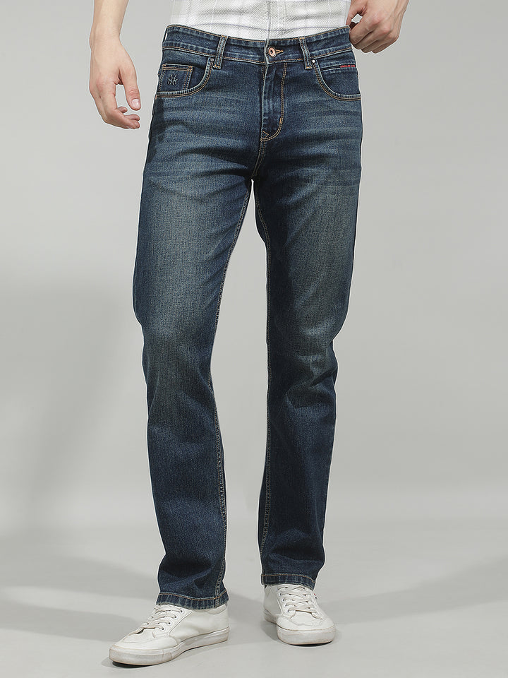 Signature Indigo Blue Straight Jeans