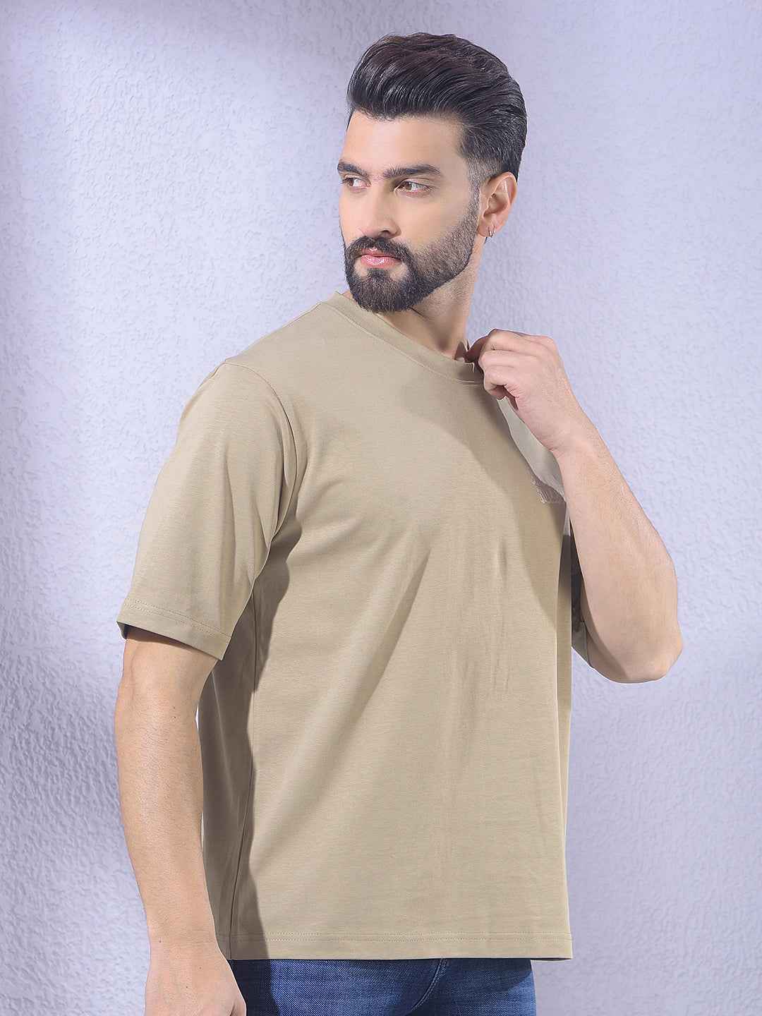 Green Graphic Print 100% Cotton Oversize T-Shirt