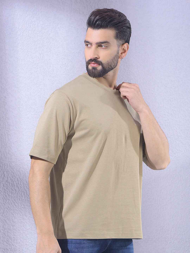 Green Graphic Print 100% Cotton Oversize T-Shirt