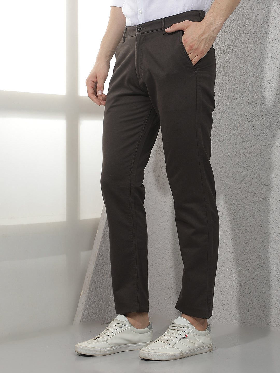 Rich Cocoa Brown Trousers