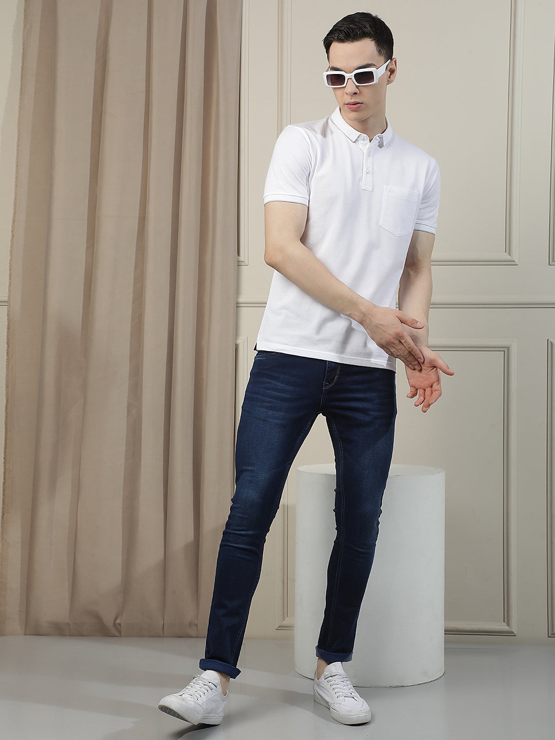 White T-Shirt-Men T-Shirts-Crimsoune Club