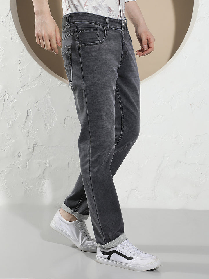 Relaxed Smoke Grey Jeans