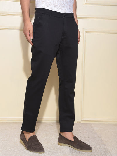 Modish Black chino Trousers