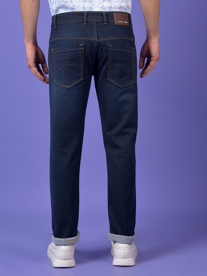 Essential Navy blue Jeans