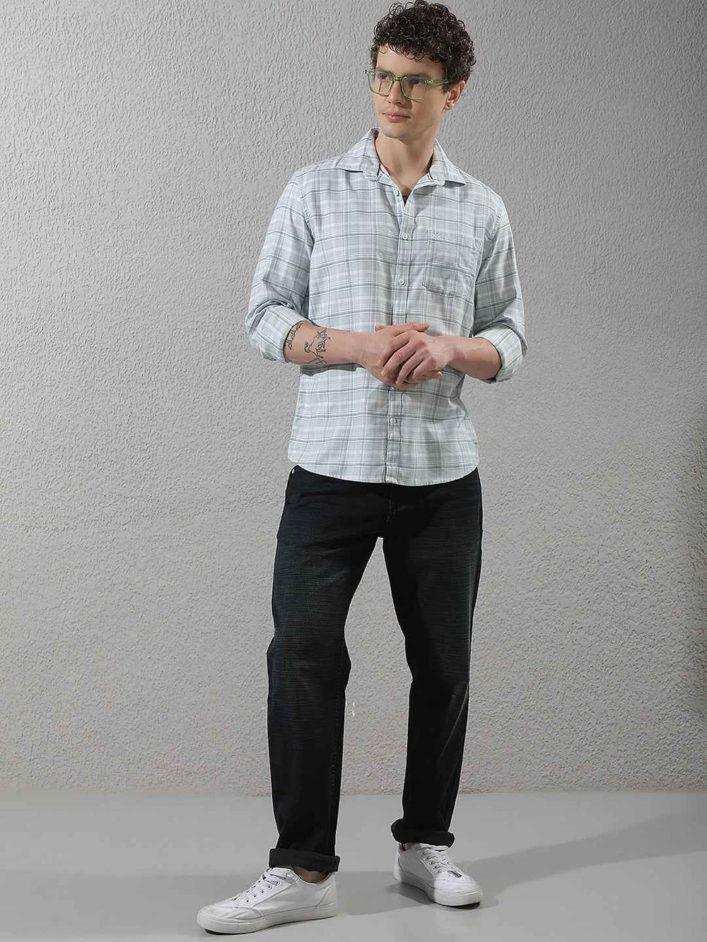 Carbon Black Straight Jeans