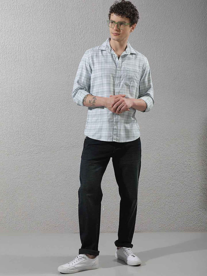 Carbon Black Straight Jeans