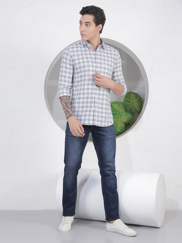 Modern Stonewash Blue Jeans