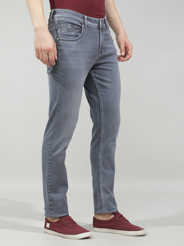 Tailored Heather Grey Jeans