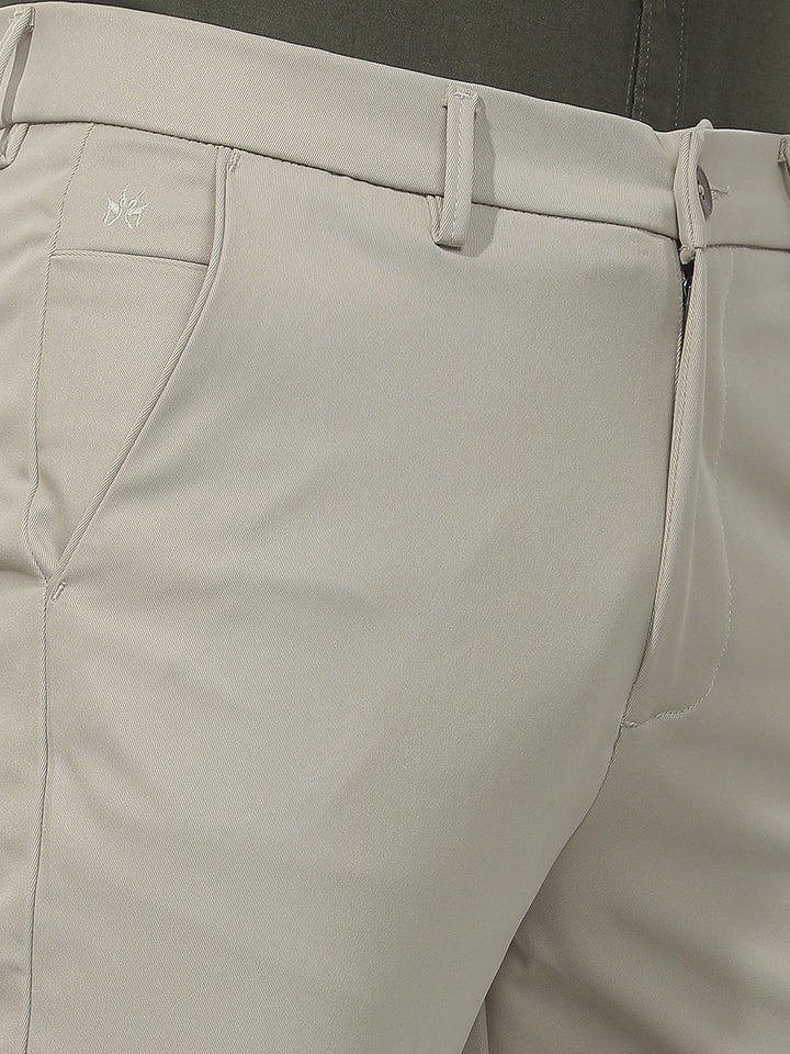 Oatmeal Natural Beige Trousers