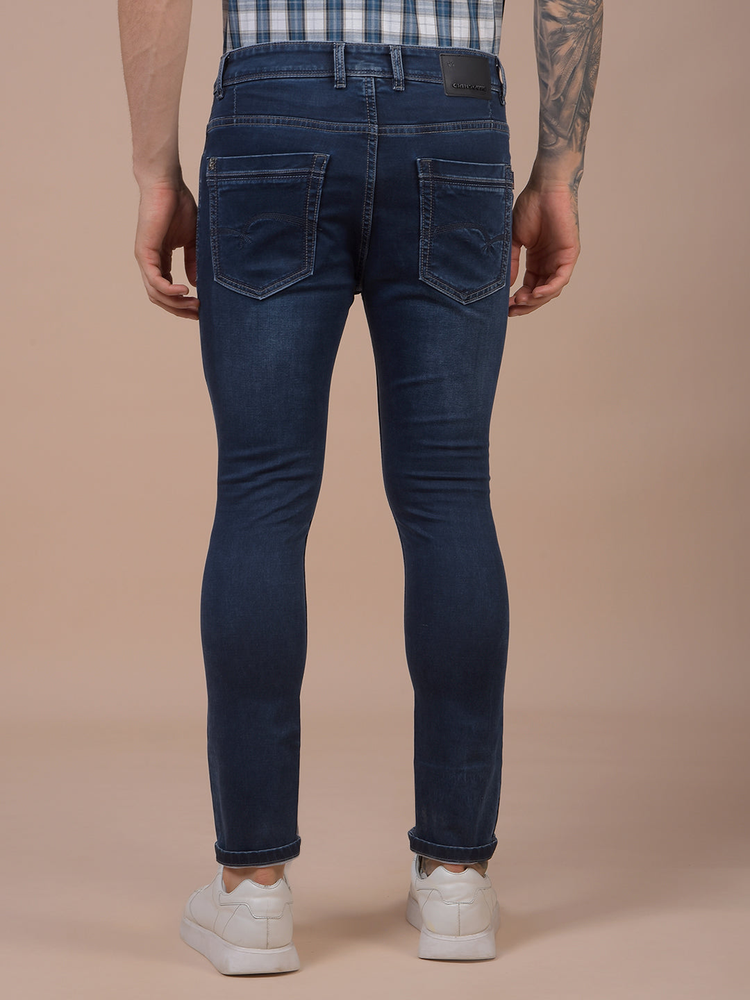 Shadow Blue Skinny Fit Jeans