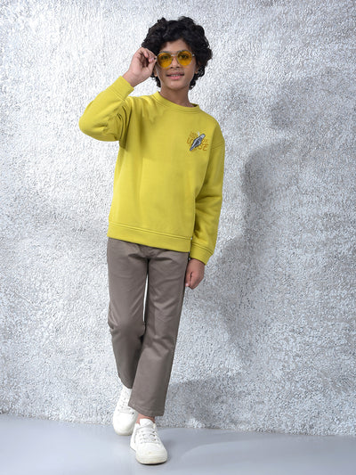 Green Oversize Sweatshirt