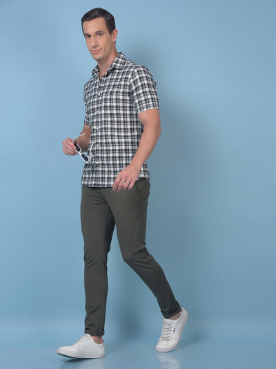 Vivid Olive Trousers