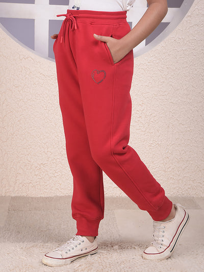 Urban Chill Red Joggers