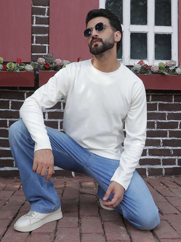 Sleek Studio Off White T-Shirt