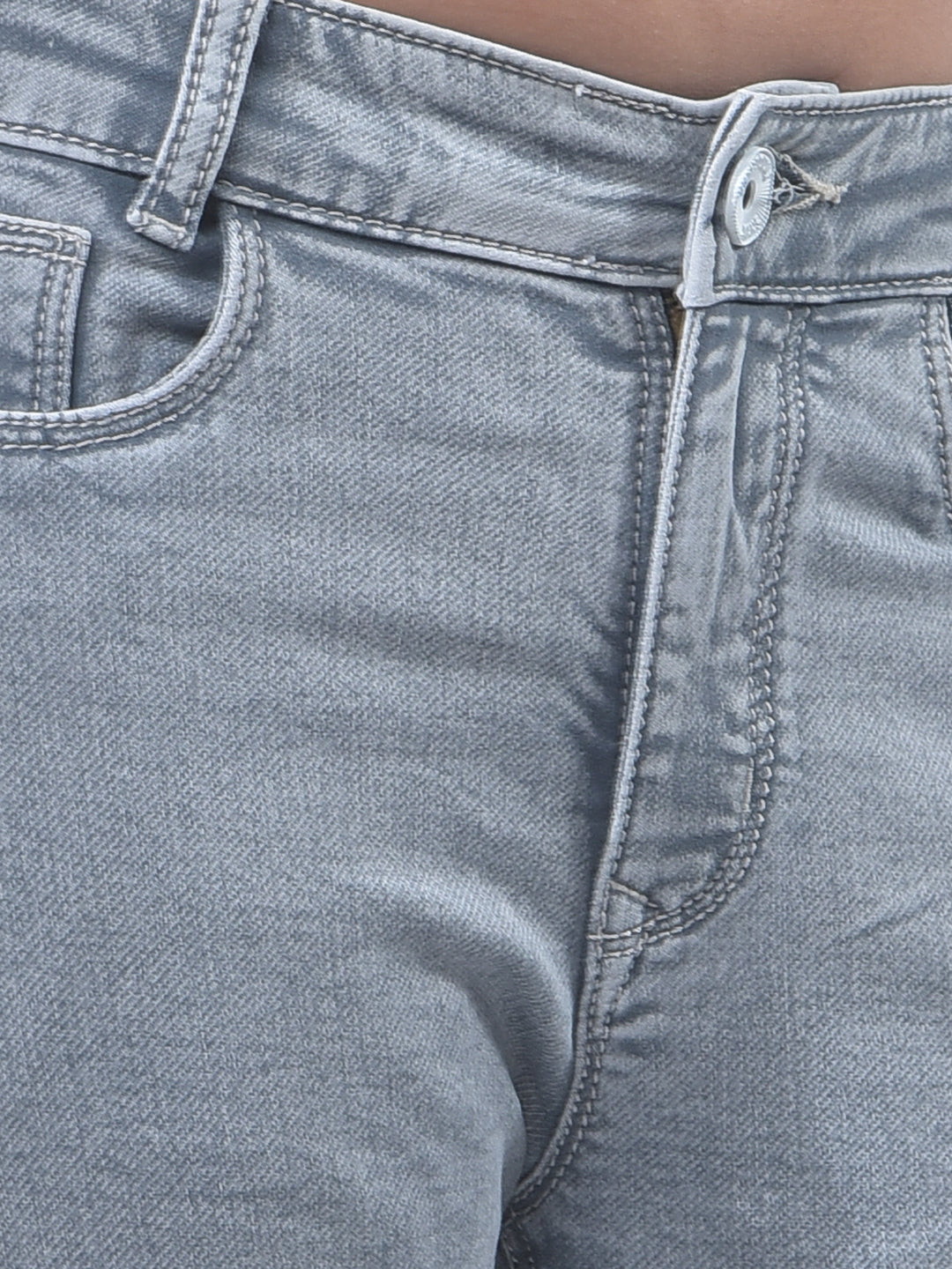 Chic Grey Skinny Jeans