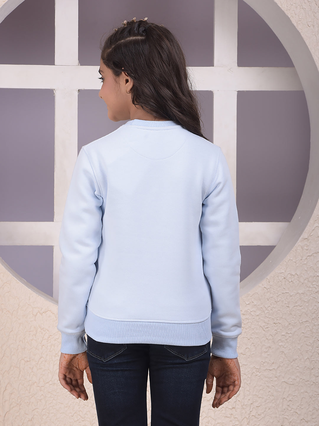 Cool Casual Blue Sweatshirt