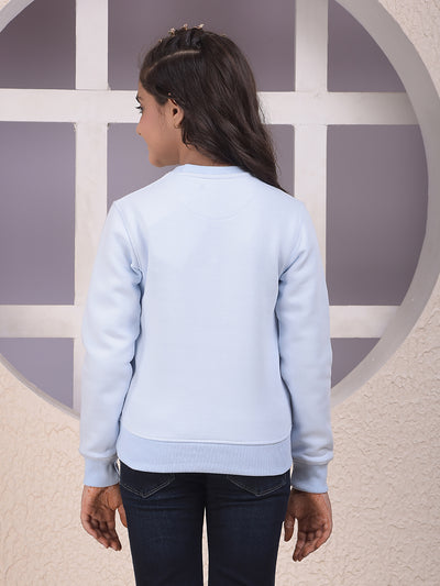 Cool Casual Blue Sweatshirt