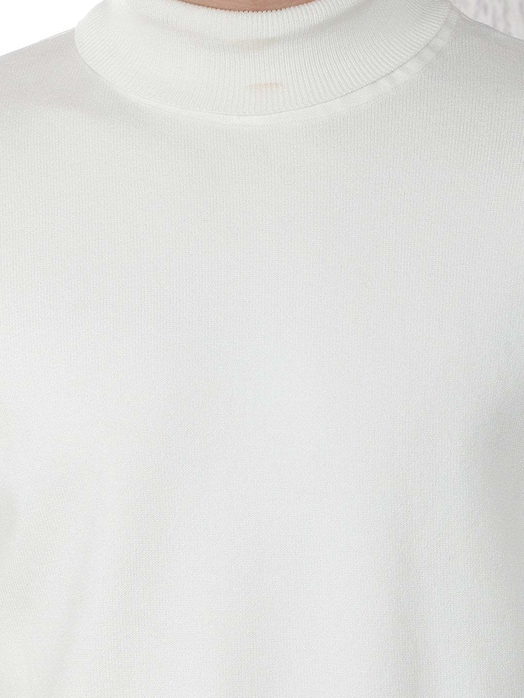 White Turtle Neck Sweater