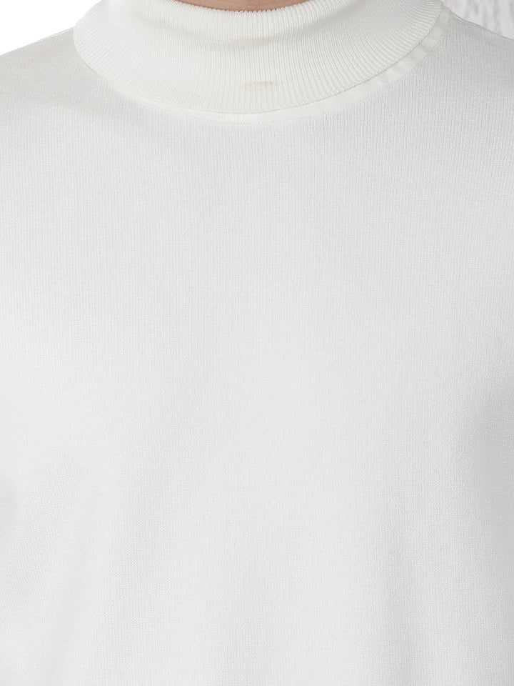 White Turtle Neck Sweater