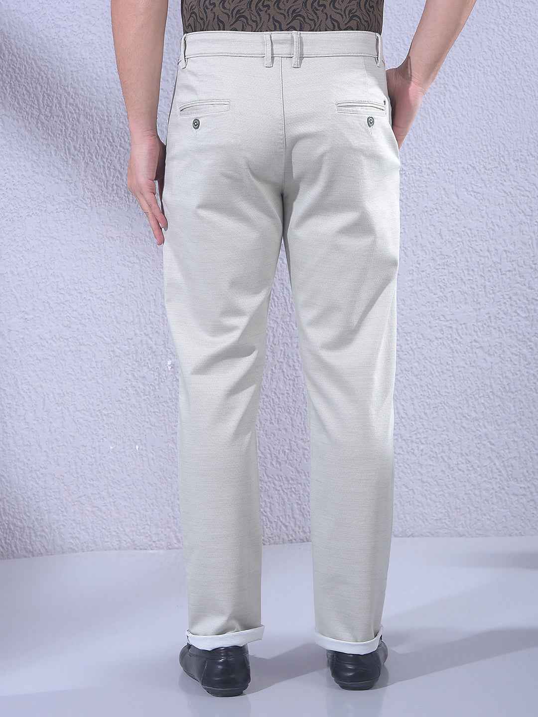 Green Printed Trousers