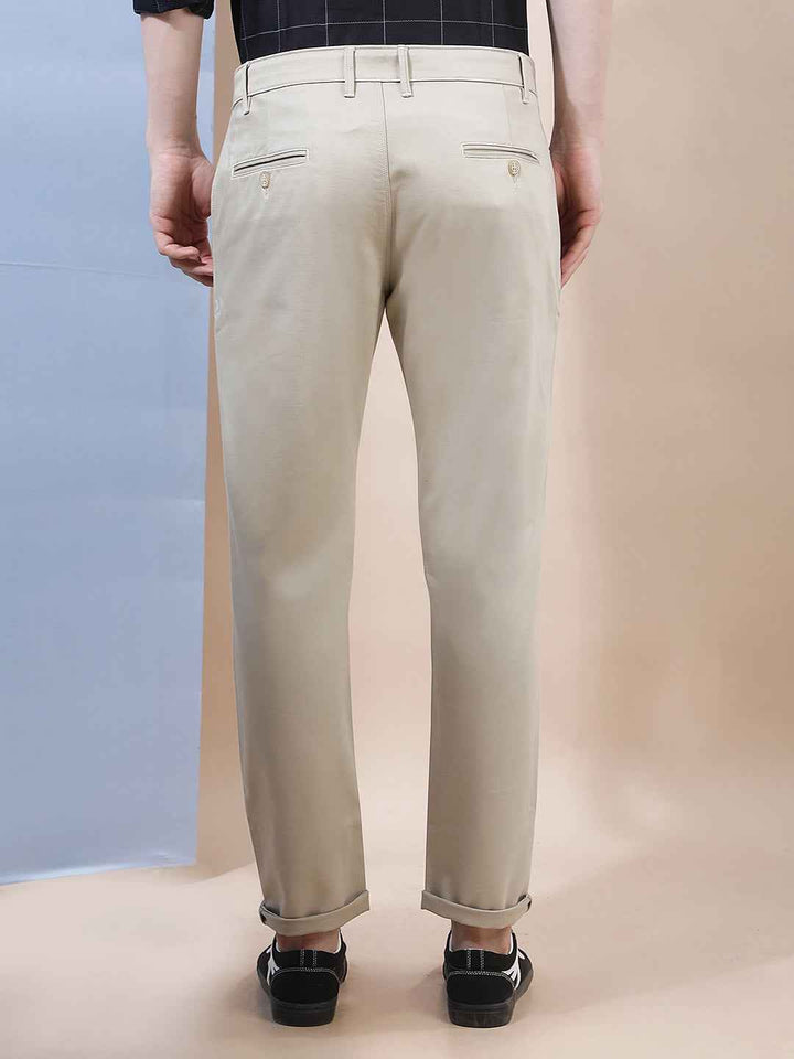 Sand Beige Trousers