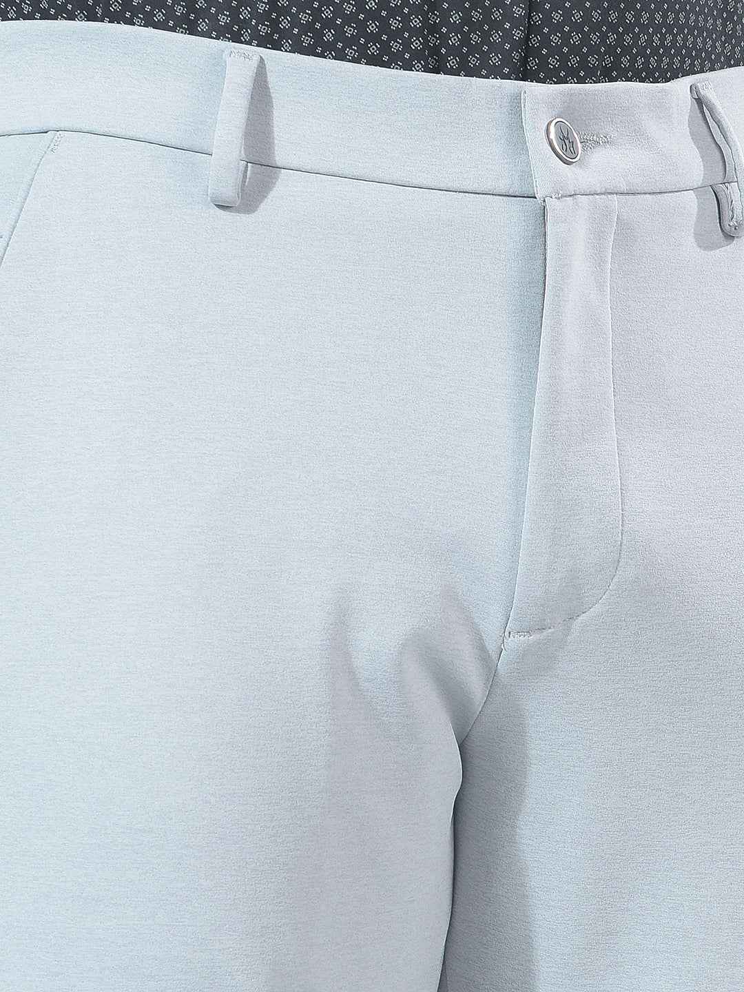 Grey Contemporary Trousers