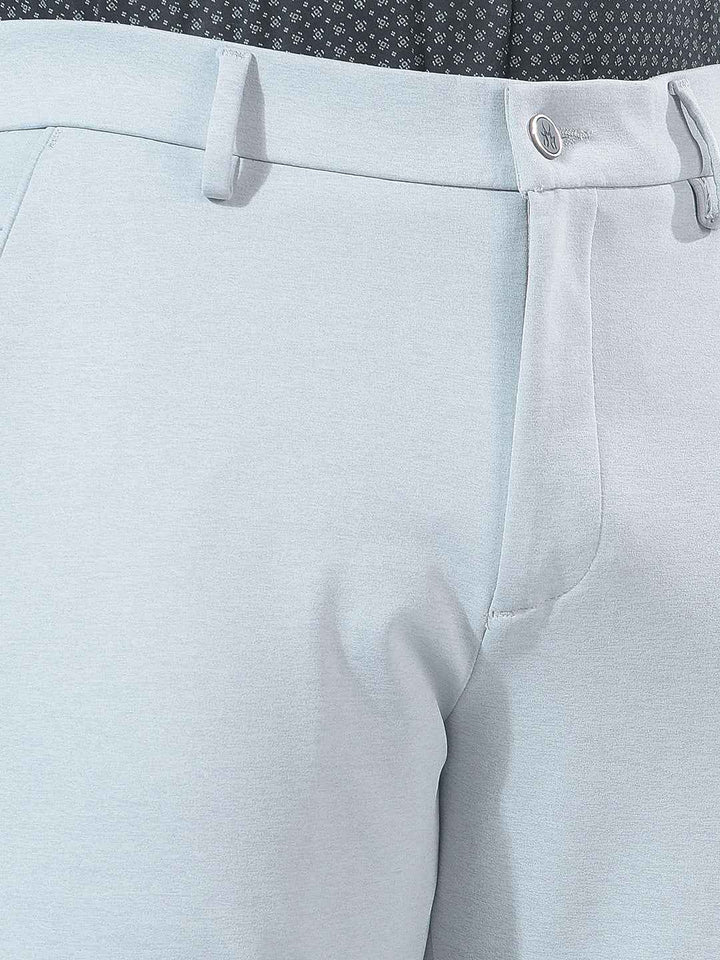 Grey Contemporary Trousers